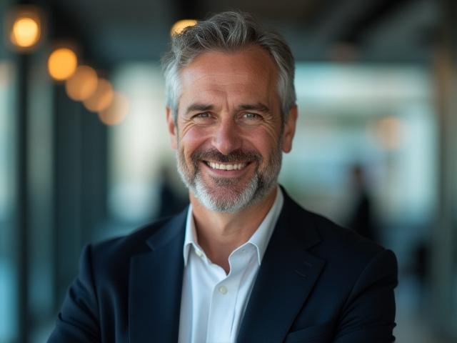 MANA Cleaning Management founder in a professional setting.